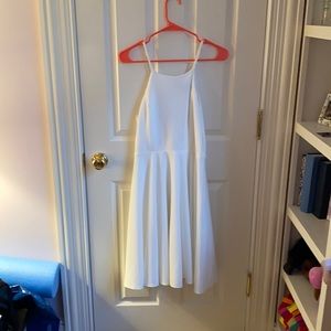 Lulu’s Irresistible Charm White Midi Dress